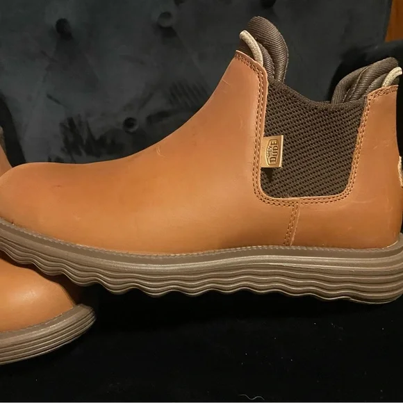 Hey Dude Leather boots booties - Picture 2 of 4